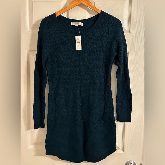 LOFT Dresses & Skirts - NWT LOFT Green Sweater Dress